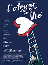 Affiche L'Amour, c'est mieux que la vie Affiche L'Amour, c'est mieux que la vie